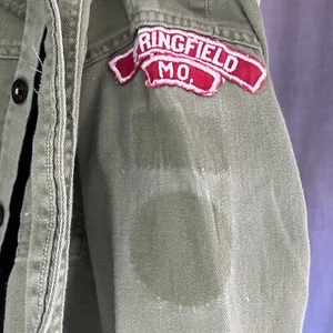 BSA Camicia Uniforme Verde Ufficiale Manica Lunga Uomo Taglia S CR-170 - Foto 1 di 6