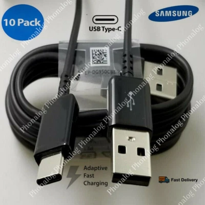 10PACK USB-C Type C FAST Charging Charger Cable For Samsung S10 S9Plus iPhone 15 - Image 1 of 4