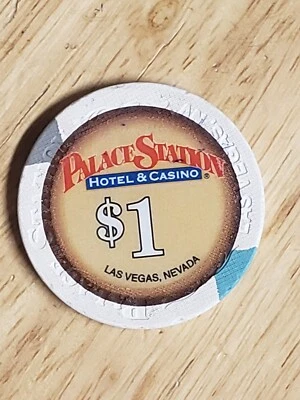 1.00 Chip from the Palace  Station Casino Las Vegas Nevada  - Image 1 of 2
