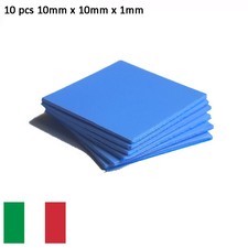 10x PAD TERMICO Thermal Pad 10x10x1mm Pasta Termica Alta Dissipazione