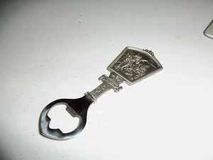 PEWTER BOTTLE OPENER --DUTCH-- HENDRICK M. SORGH -- 1611-1670 DER LAUTENSPIELER - Picture 1 of 6