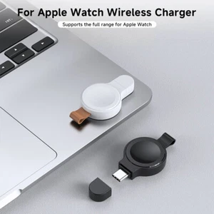 Fast Wireless Charging Travel Charger for Apple Watch Magnetic Portable Charger - Picture 1 of 19