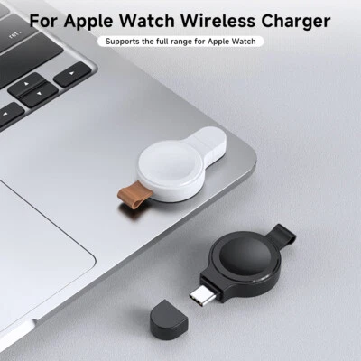 Fast Wireless Charging Travel Charger for Apple Watch Magnetic Portable Charger - Image 1 of 4