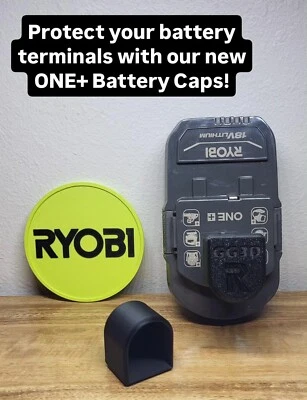 GARAGEGUY3D Ryobi ONE+ 18V Battery Caps
