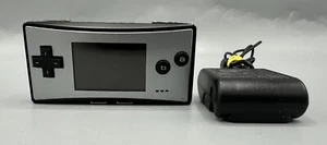Game Boy Micro Silver With Charger - Picture 1 of 11