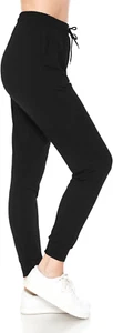 Women'S Relaxed-Fit Jogger Track Cuff Sweatpants with Pockets for Yoga, Workout - Picture 1 of 8