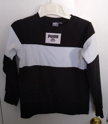 Niños - Sudadera Puma Blanco y Negro - Talla S (8) Foto 1 de 3