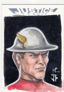 Cryptozoic Justice League Sketch Card The Flash by Jason Potratz & Jack Hai - Picture 1 of 2