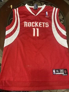 Rockets YAO Number 11 XL Youth Size Reebok Team Apparel - Picture 1 of 17