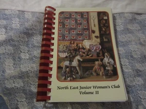 2000 Spiral North East Junior Women's Club Cookbook Volume 2 II - Picture 1 of 1