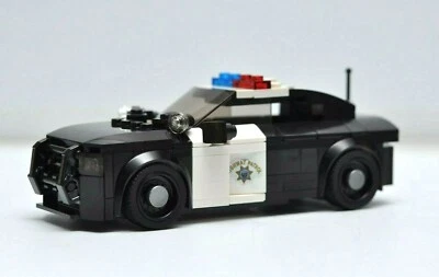 Custom Charger State Trooper Highway CA Model Built compatible with LEGO® Bricks - Image 1 of 3