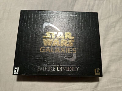 Star Wars Galaxies An Empire Divided Collector's Edition (PC CD-ROM, 2003)  - Image 1 of 4