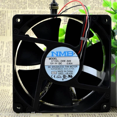 NMB 4715KL-04W-B49  12V 0.9A 120*120*38mm  3-Pin CASE COOLING FAN - Image 1 of 4