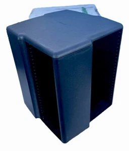 Laserline 100 CD Aufbewahrung drehbares Karussell drehbar schwarz Turmregal - Bild 1 von 5