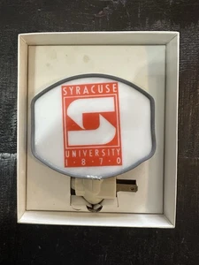 Luz nocturna Orangemen de la Universidad de Siracusa de colección nueva probada hombre cueva oficina rara - Imagen 1 de 3