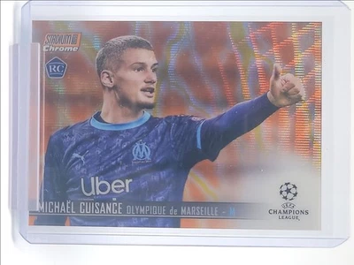 MICHAEL CUISANCE 2020 STADIUM CLUB CHROME ORANGE WAVE ROOKIE RC Q5860 - Image 1 of 2