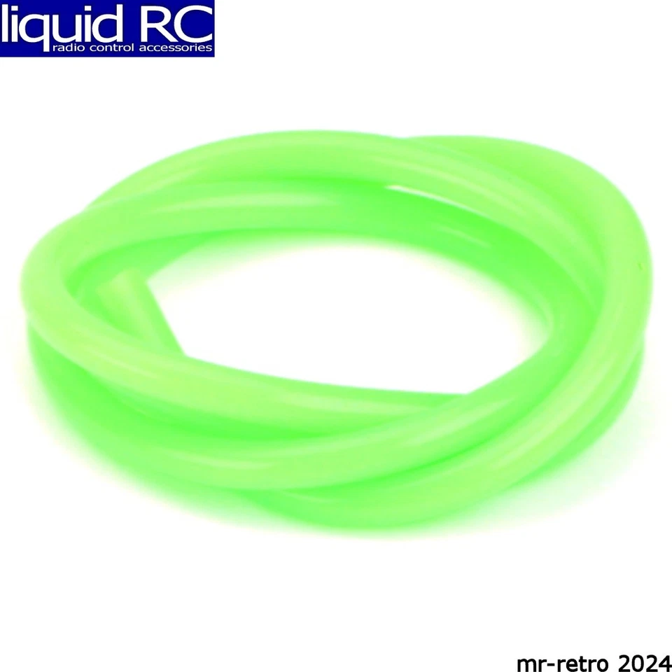 DuBro 2231 NITRO Line Silicone Fuel Tubing Green 2' Dub2231