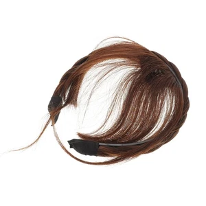 Women Fake Hair Bang False Hair Bang Hair Extensions Women Hair Accessory - Picture 1 of 12