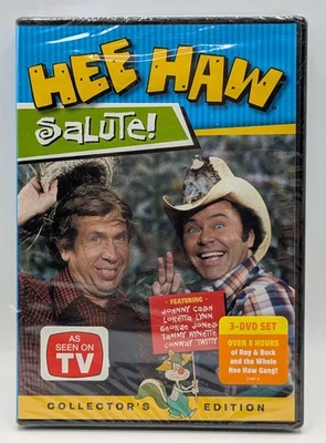 Hee Haw Salute DVD 2016 3 Disc Collector's Edition NEW SEALED - Image 1 of 2