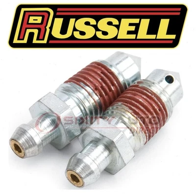 Russell Front Brake Bleeder Screw for 1983-1989 Ford Ranger - Pad Hardware vm Foto 1 de 4