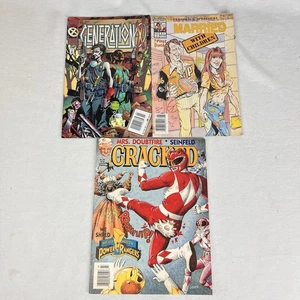 Lot Of 3 Comics 1990’s - Cracked, Generation X, Married With Children - Picture 1 of 6