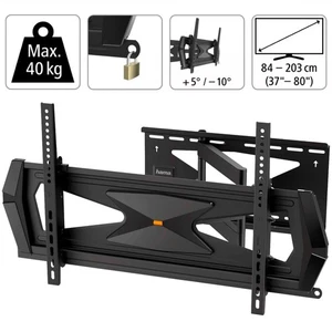 Hama Support Mural TV Pivotant 65" 70" 75" 77" 80" Pouces Support Mural Support - Photo 1/13