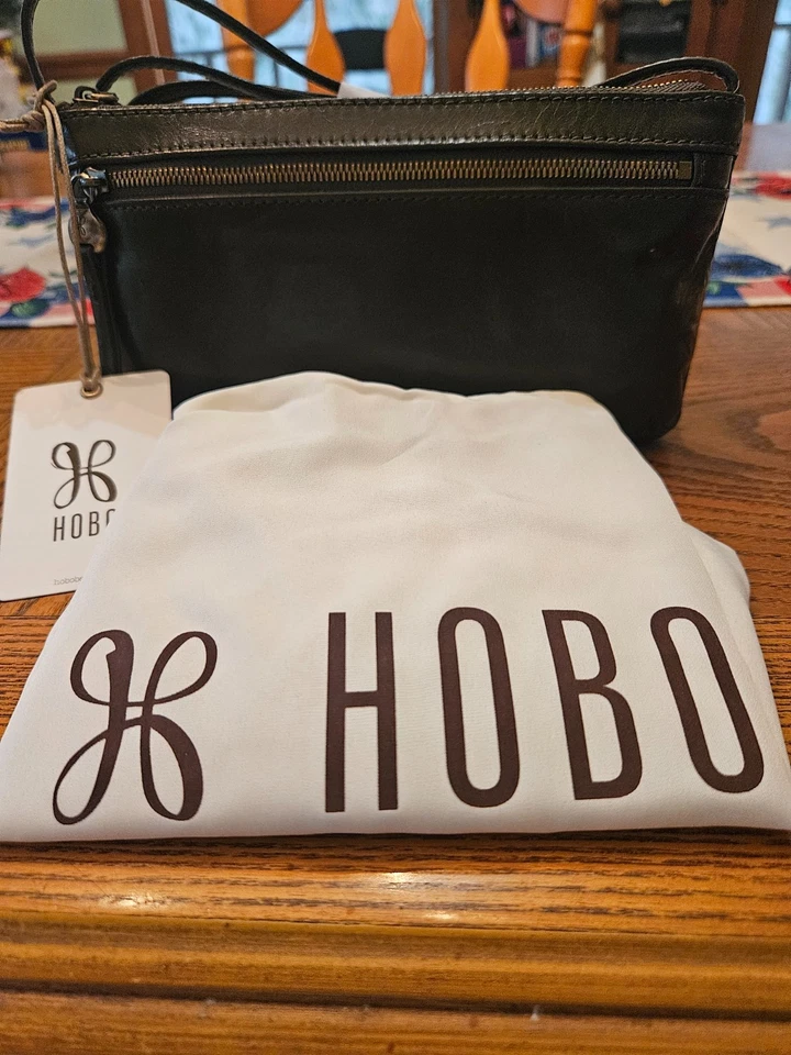 HOBO Cara Deep Moss  Leather Small Crossbody Bag NWT - Image 1 of 4