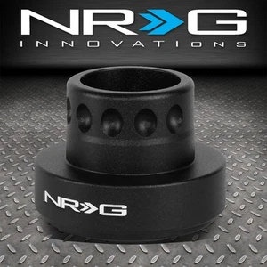 NRG FOR 94-16 ACCORD CIVIC CRZ RSX TSX TL STEERING WHEEL SHORT HUB ADAPTER BLACK - Bild 1 von 7