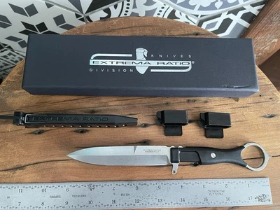 Extrema Ratio Misericordia Black Bohler N690 Made In Italy - Image 1 of 4