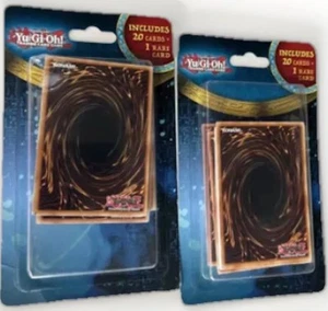Yugio Trading 20 Cards + 1 Rare Card Per Pack Brand New Yugio Yu-Gi-Oh Lot Of 2 - Picture 1 of 1