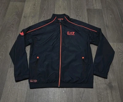 Emporio Armani EA7 ' Ventus7 ' Jacket - Mens Medium - Black - Image 1 of 4