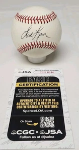 Fred Lynn Signed Rawlings Official American League Baseball JSA COA RED SOX  - Picture 1 of 3