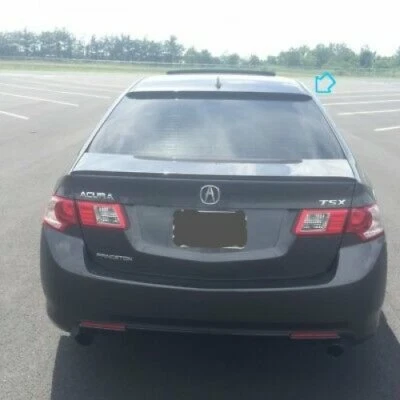 Alerón de techo ventana trasera tipo ShSpd 284R para sedán ACURA TSX 2009~2014 Foto 1 de 4
