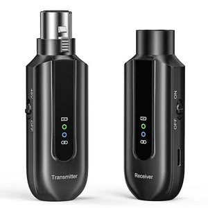POGOLAB 2.4Ghz Wireless Microphone Transmitter Receiver System XLR Plug on - Picture 1 of 10