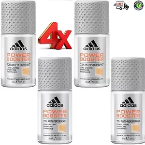 Adidas POWER BOOSTER 72 horas desodorante enrollable de protección 4 x 50 ml / paquetes de 1,69 oz - Imagen 1 de 4
