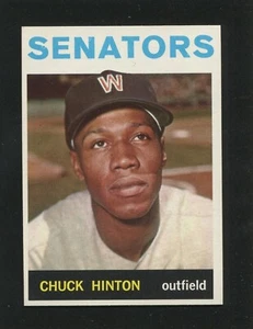 #52 CHUCK HINTON, Senators - 1964 Topps: NM/MT, o/c, good gloss 230839 - Picture 1 of 3
