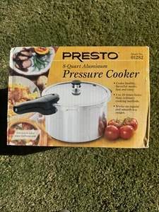 Presto 01282 8 Quart qt Aluminum Pressure Cooker - Picture 1 of 10