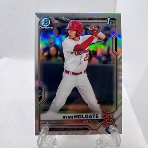 2021 Bowman Draft Chrome Ryan Holgate 1st Bowman Refractor Card #BDC-148