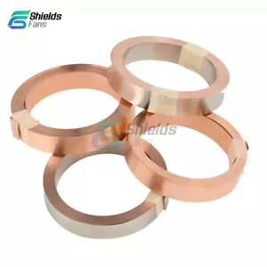 Flexible Pure Copper T2 Cu Metal Sheet Roll Foil Plate Strip 0.15mm/0.2mm Thickn - Picture 1 of 28
