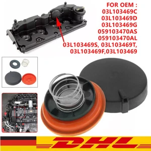 PCV Ventildeckel Ventilabdeckung Für Audi VW A4 A6 1.6 tdi 03L103469D 03L103469G - Bild 1 von 24