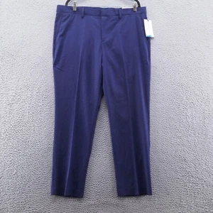Perry Ellis Portfolio Mens Slim Fit Performance Dress Pants High Rise NEW - Picture 1 of 16