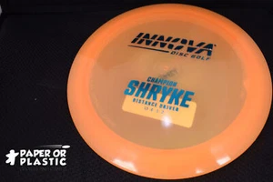 Innova Champion SHRYKE Disc Golf 175 G Driver Light Orange NEW Turquoise - Picture 1 of 1