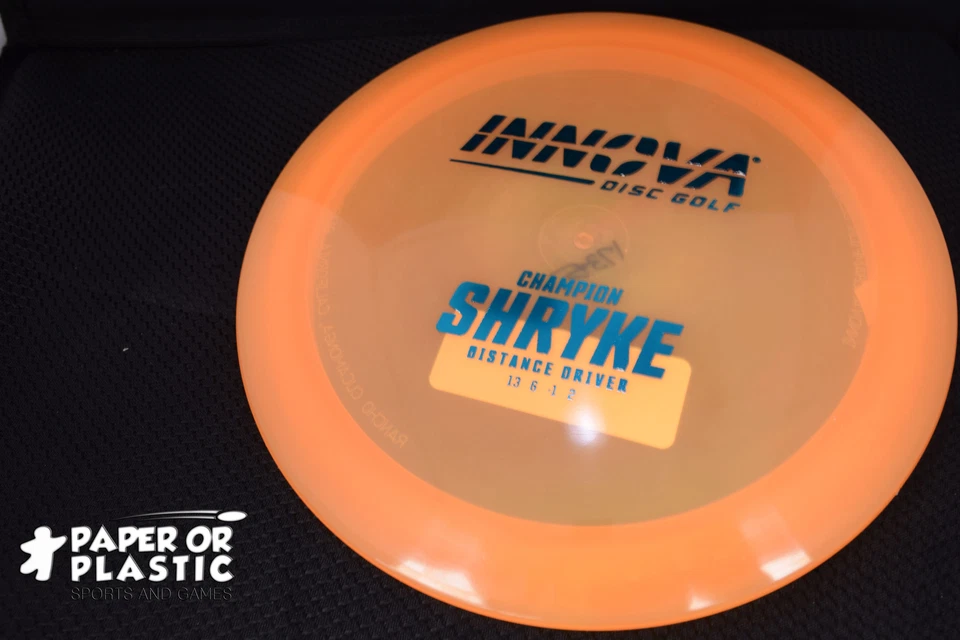 Innova Champion SHRYKE Disc Golf 175 G Driver Light Orange NEW Turquoise - Image 1 of 1