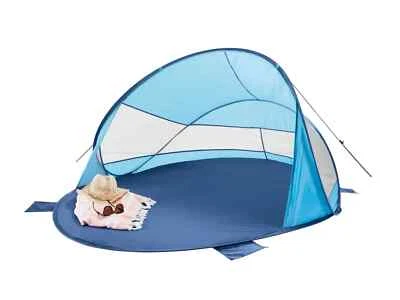 Crivit Pop Up Strandzelt Wurfzelt Camping Zelt Strand Wurf Strandmuschel Wind