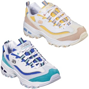 chunky skechers trainers