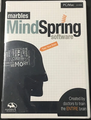 MARBLES MIND SPRING SOFTWARE FOR PC/MAC- NEW - Image 1 of 2