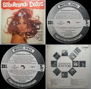 V/A LOS WALKERS BILLY BOND 1972 UNIQ CVR COMP CHILEAN PR ARGENTINA BEAT POP ROCK - Picture 1 of 11