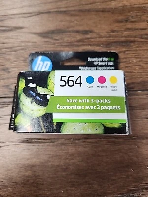 TINTA COLOR HP 564 N9H57FN CAJAS SELLADAS DE FÁBRICA 26/27 Foto 1 de 3
