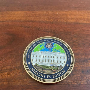 Präsident Joe Biden Mai 2022 Besuch in Japan Challenge Coin - Kaiser von Japan - Bild 1 von 6