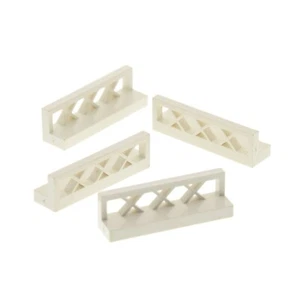 4x Lego Zaun 1x4x1 creme weiß Gitter Zäune Gartenzaun Absperrung 363301 3633 - Bild 1 von 1